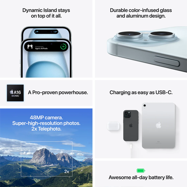 Apple iPhone 15 Blue BNEW